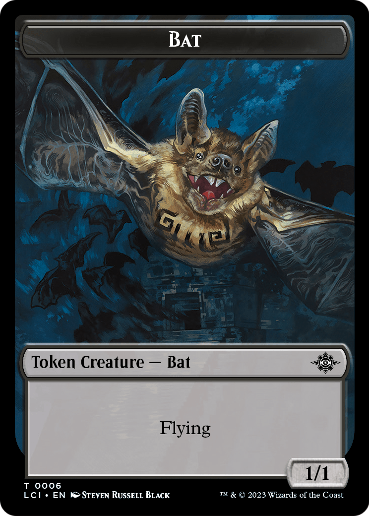 Bat  [The Lost Caverns of Ixalan Tokens] Foil