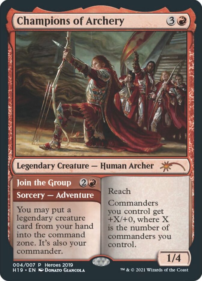 Champions of Archery // Join the Group [Heroes of the Realm 2019] Foil