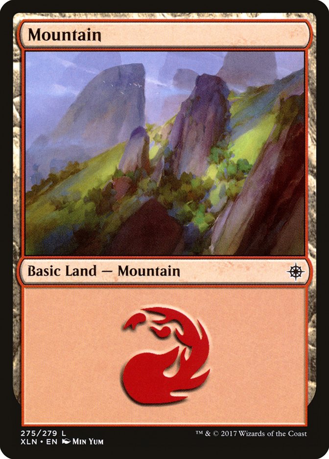 Mountain (275) [Ixalan] Foil