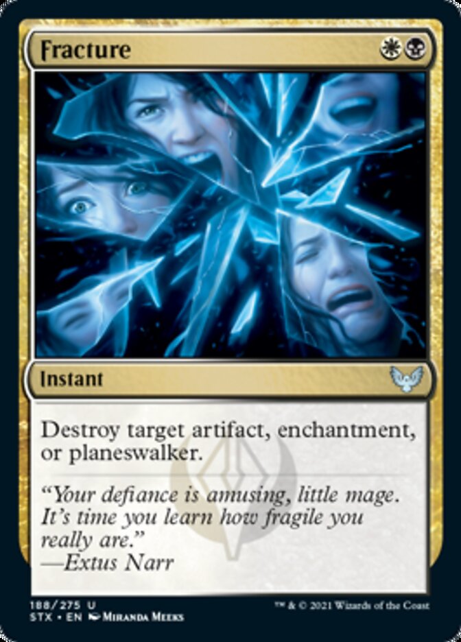 Fracture [Strixhaven: School of Mages] Foil