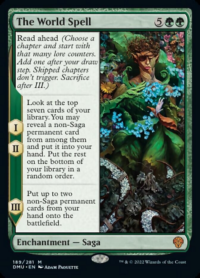 The World Spell [Dominaria United] Foil