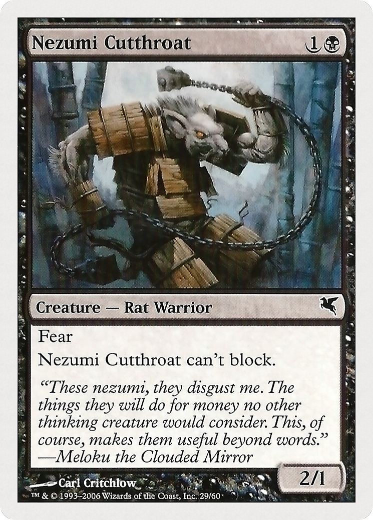 Nezumi Cutthroat  [Hachette UK]