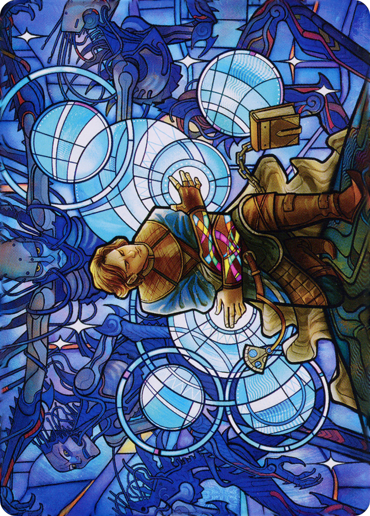 Raff, Weatherlight Stalwart // Raff, Weatherlight Stalwart  [Dominaria United Art Series] (Borderless) Foil