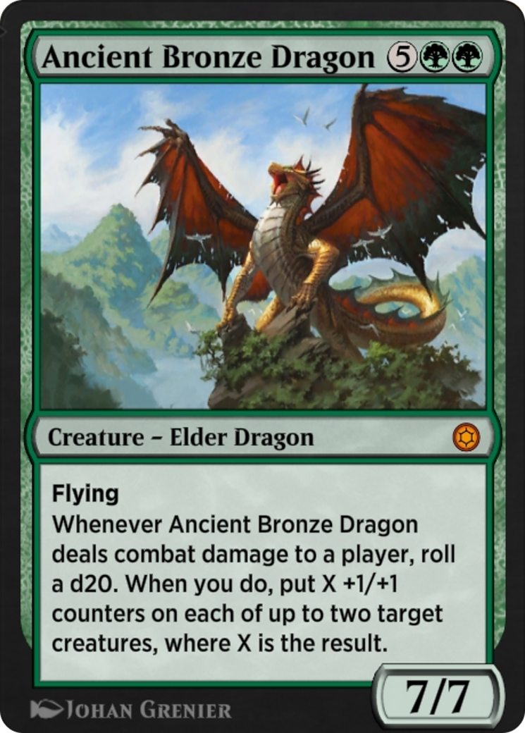 Ancient Bronze Dragon  [Alchemy Horizons: Baldur's Gate]