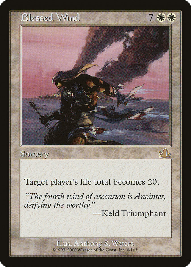 Blessed Wind [Prophecy] Foil