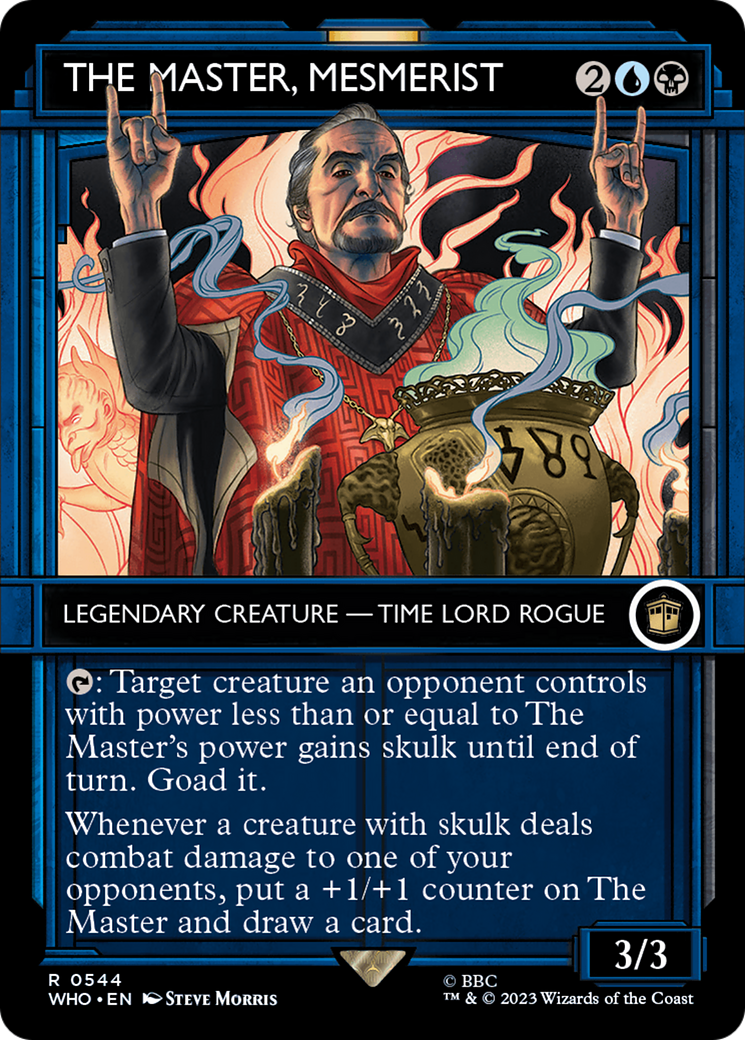 The Master, Mesmerist (Showcase) [Doctor Who] Foil