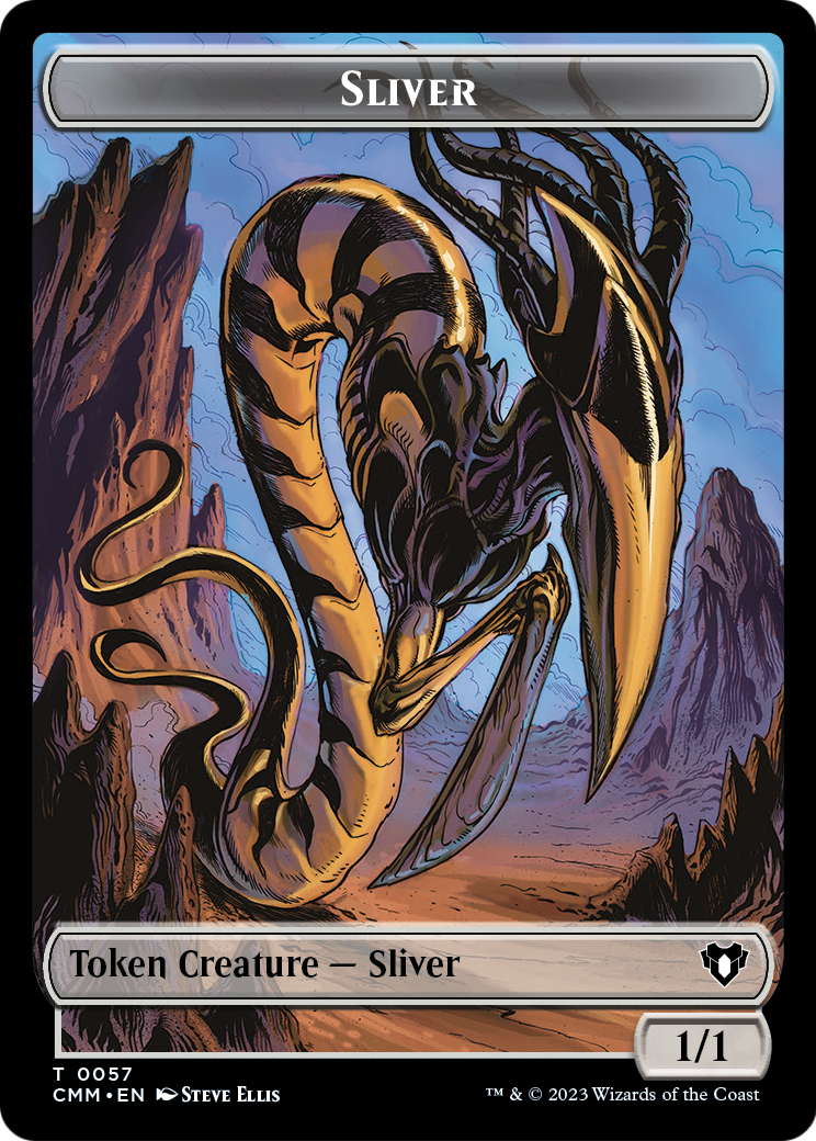 Sliver  [Commander Masters Tokens]