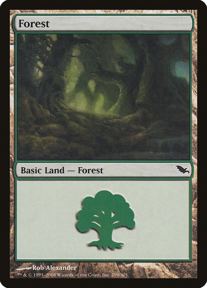 Forest (299) [Shadowmoor] Foil