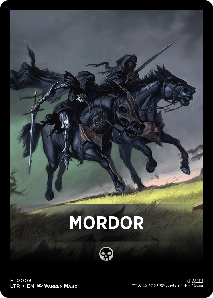 Mordor  [Tales of Middle-earth Front Cards]
