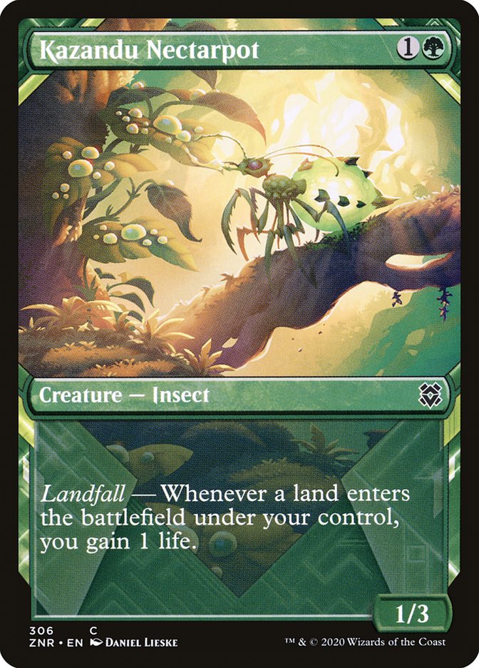 Kazandu Nectarpot (Showcase) [Zendikar Rising] Foil