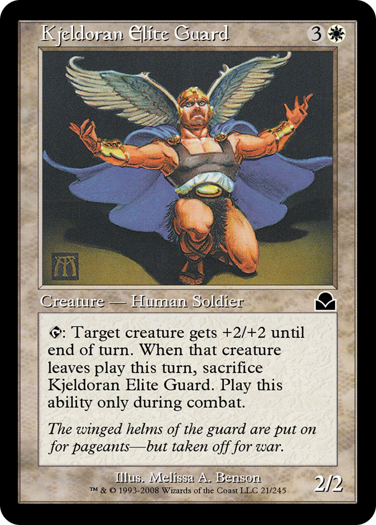 Kjeldoran Elite Guard  [Masters Edition II]