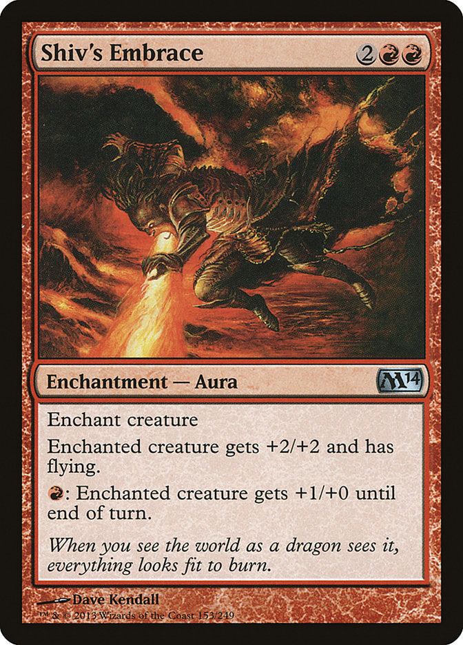 Shiv's Embrace [Magic 2014] Foil