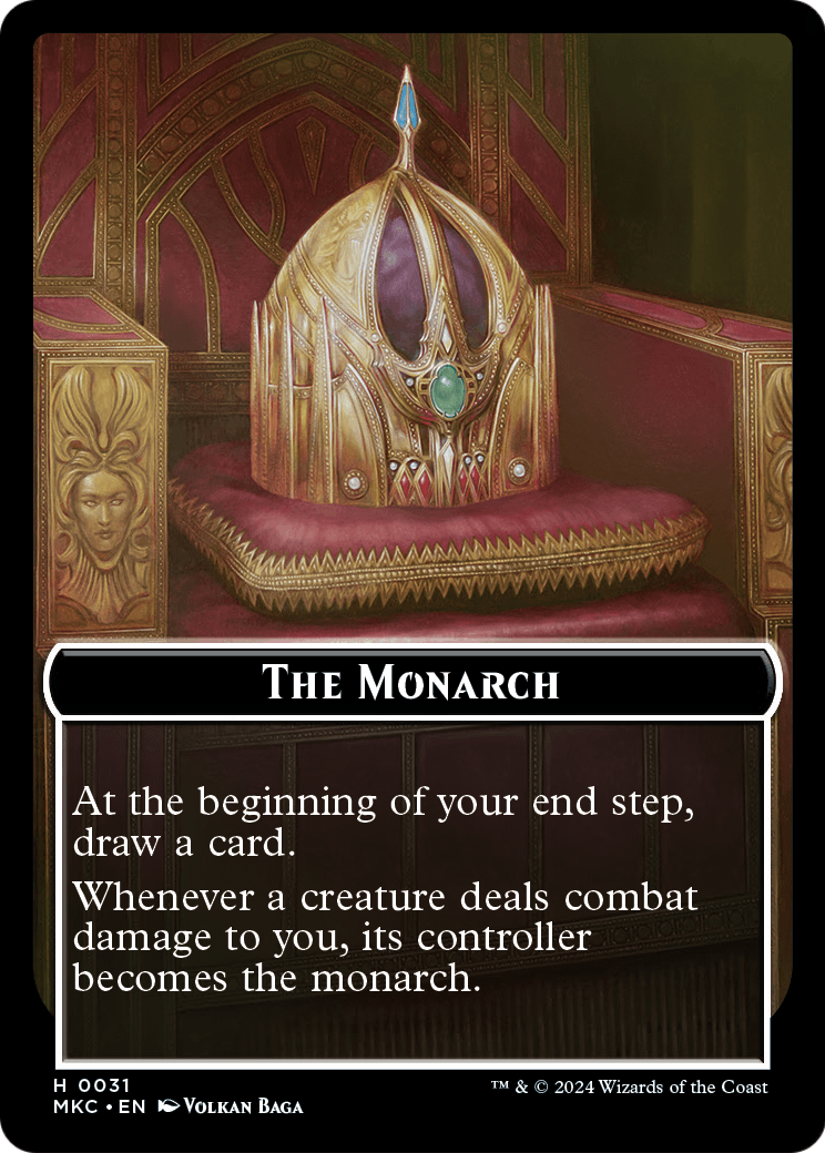 The Monarch  [Murders at Karlov Manor Commander Tokens] Foil