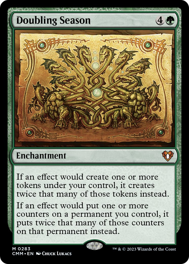 Doubling Season [Commander Masters] Foil