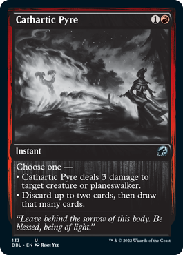 Cathartic Pyre [Innistrad: Double Feature] Foil