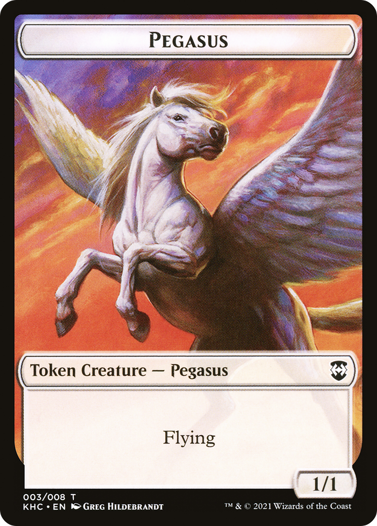 Pegasus  [Kaldheim Commander Tokens]