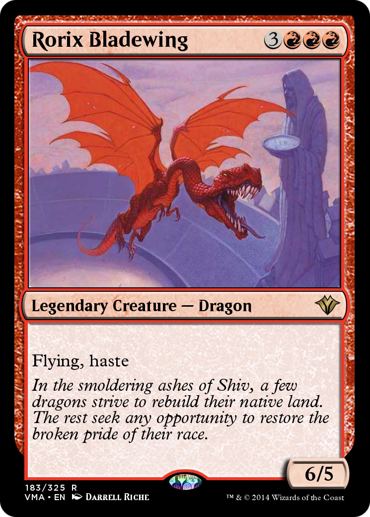 Rorix Bladewing  [Vintage Masters]