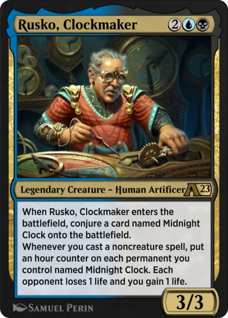 Rusko, Clockmaker  [Alchemy: The Brothers' War]