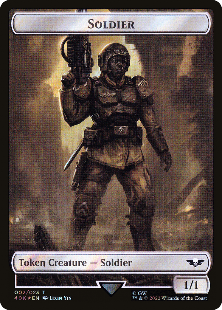 Soldier  [Warhammer 40,000 Tokens] Foil