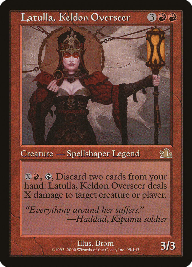 Latulla, Keldon Overseer [Prophecy] Foil