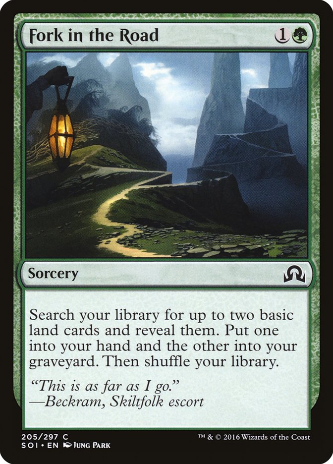 Fork in the Road [Shadows over Innistrad] Foil