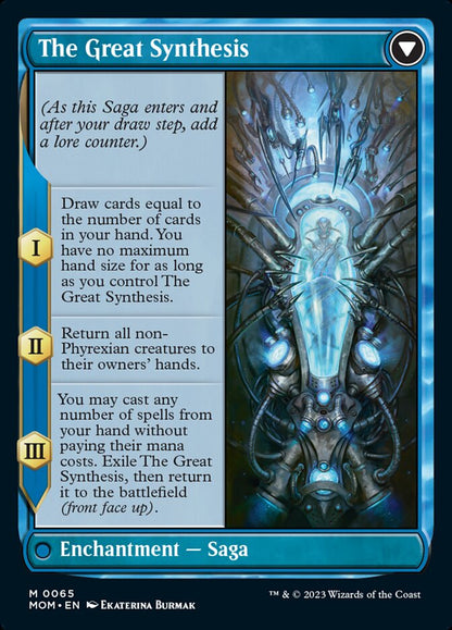 Jin-Gitaxias // The Great Synthesis [March of the Machine] Foil