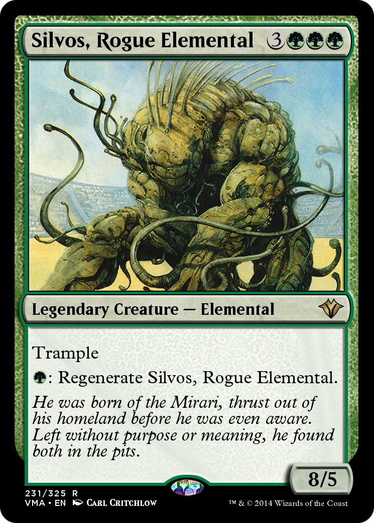 Silvos, Rogue Elemental  [Vintage Masters] Foil