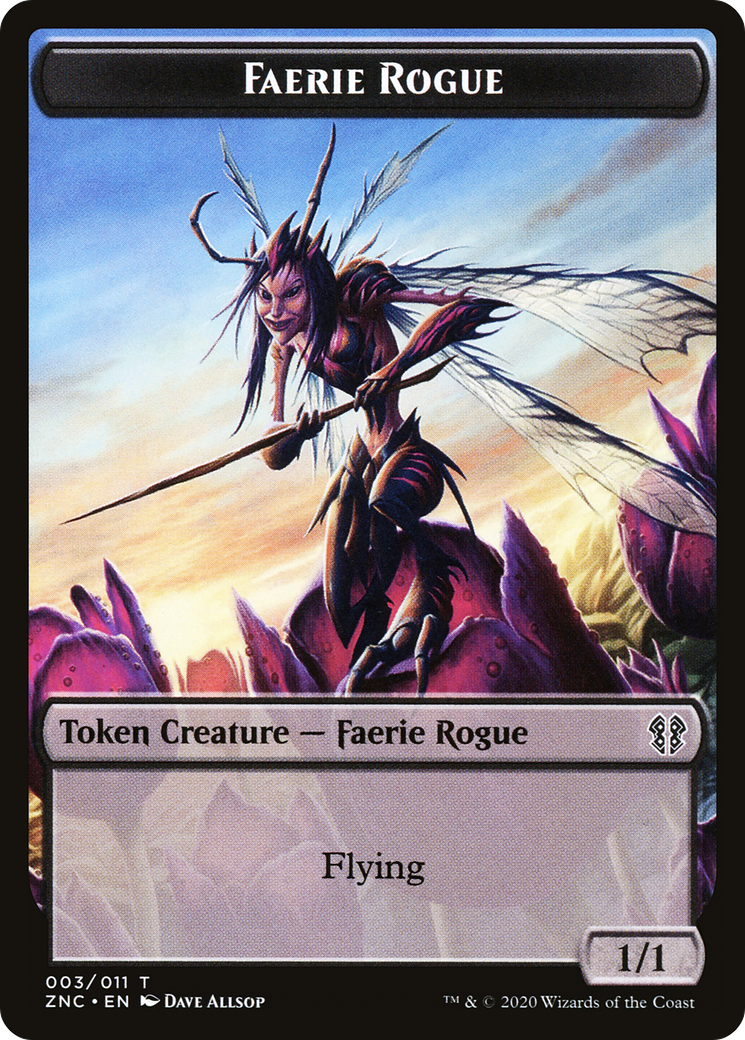 Faerie Rogue  [Zendikar Rising Commander Tokens]
