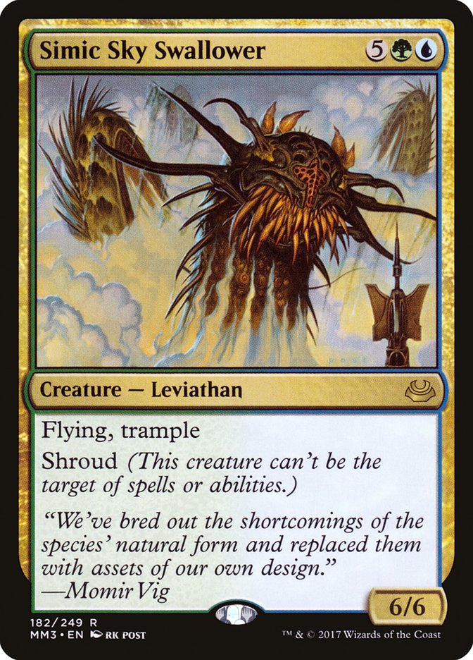 Simic Sky Swallower [Modern Masters 2017] Foil