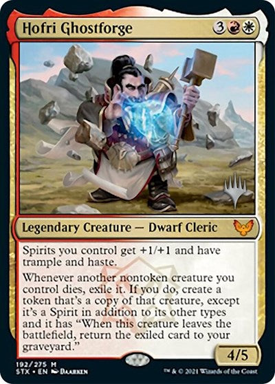 Hofri Ghostforge (Promo Pack) [Strixhaven: School of Mages Promos] Foil