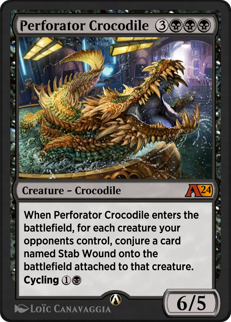 Perforator Crocodile  [Alchemy: Murders at Karlov Manor ]