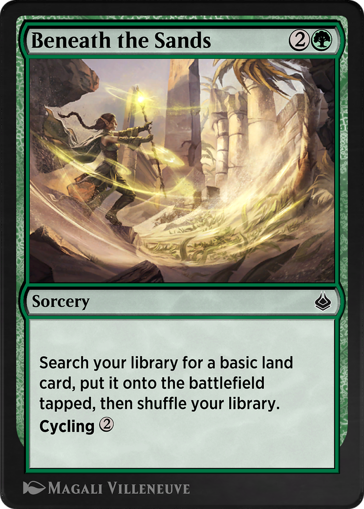 Beneath the Sands  [Amonkhet Remastered]
