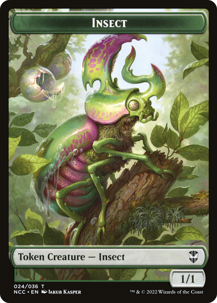 Insect  [New Capenna Commander Tokens] Foil