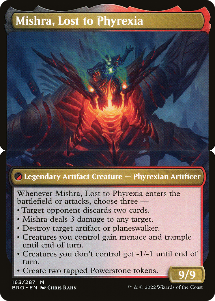 Mishra, Lost to Phyrexia  [The Brothers' War] Foil
