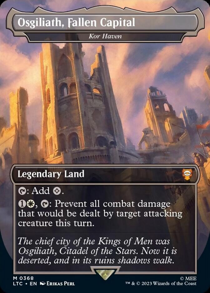 Osgiliath, Fallen Capital - Kor Haven [The Lord of the Rings: Tales of Middle-Earth Commander]