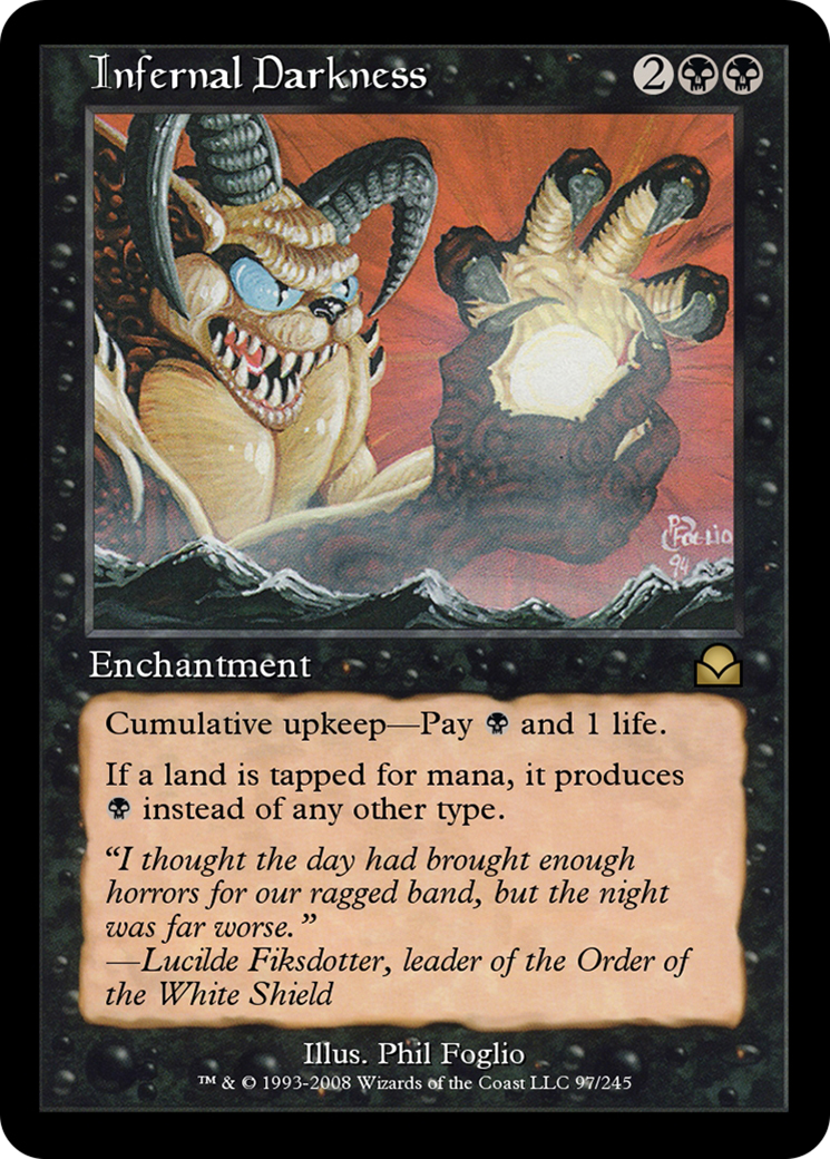 Infernal Darkness  [Masters Edition II] Foil