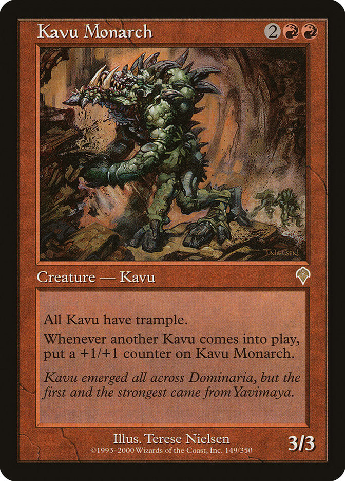Kavu Monarch [Invasion] Foil