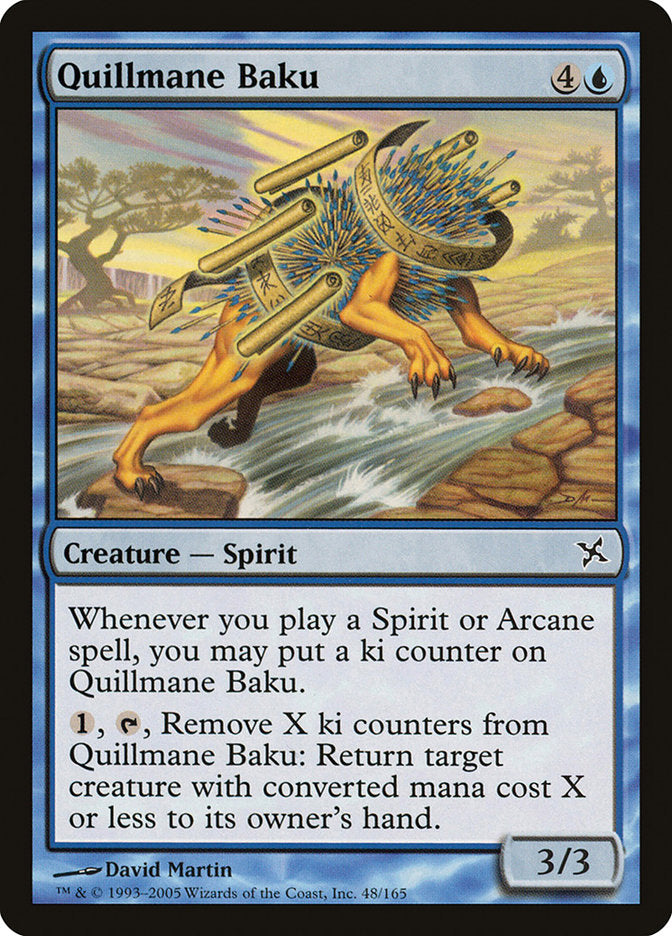 Quillmane Baku [Betrayers of Kamigawa] Foil