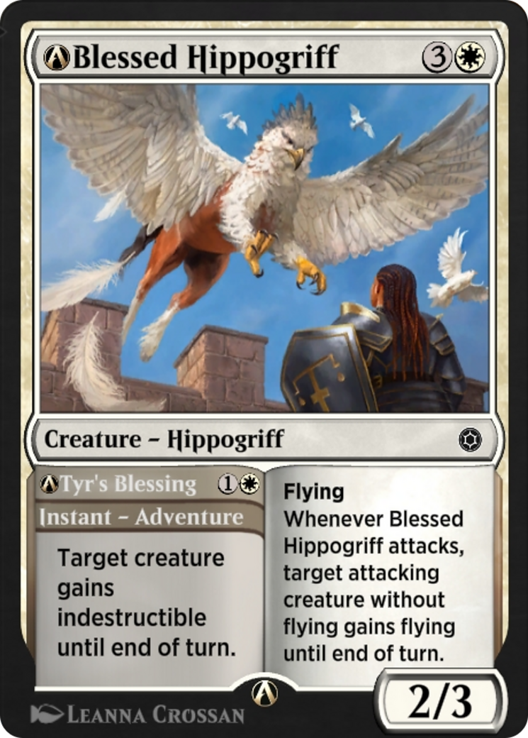 A-Blessed Hippogriff // A-Tyr's Blessing  [Alchemy Horizons: Baldur's Gate]
