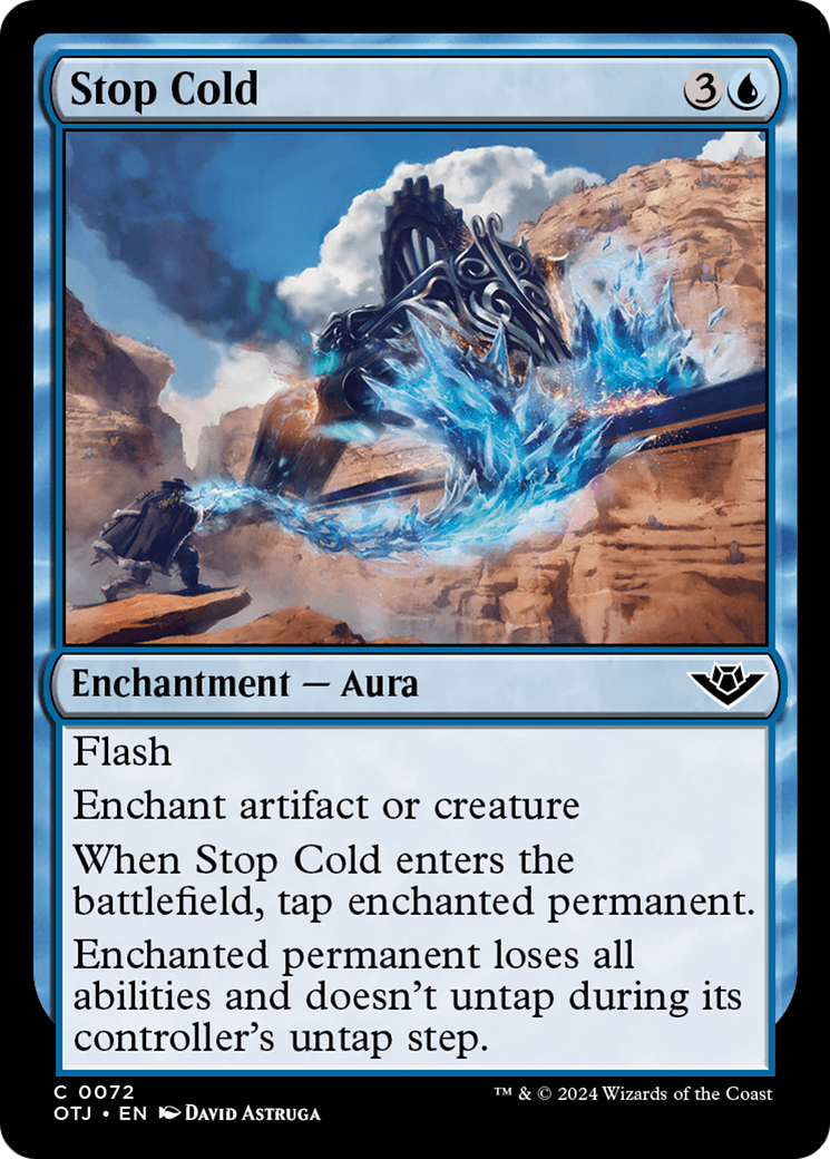 Stop Cold [Outlaws of Thunder Junction] Foil