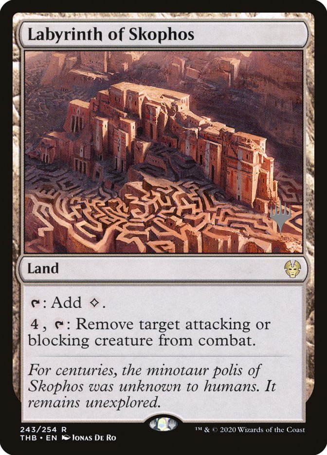 Labyrinth of Skophos (Promo Pack) [Theros Beyond Death Promos] Foil