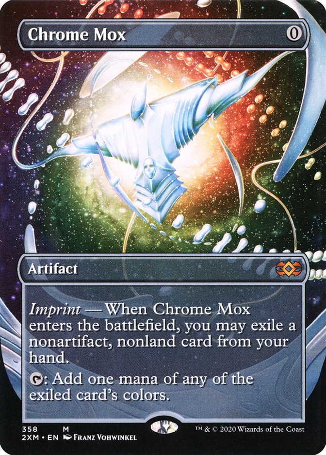 Chrome Mox (Toppers) [Double Masters] Foil