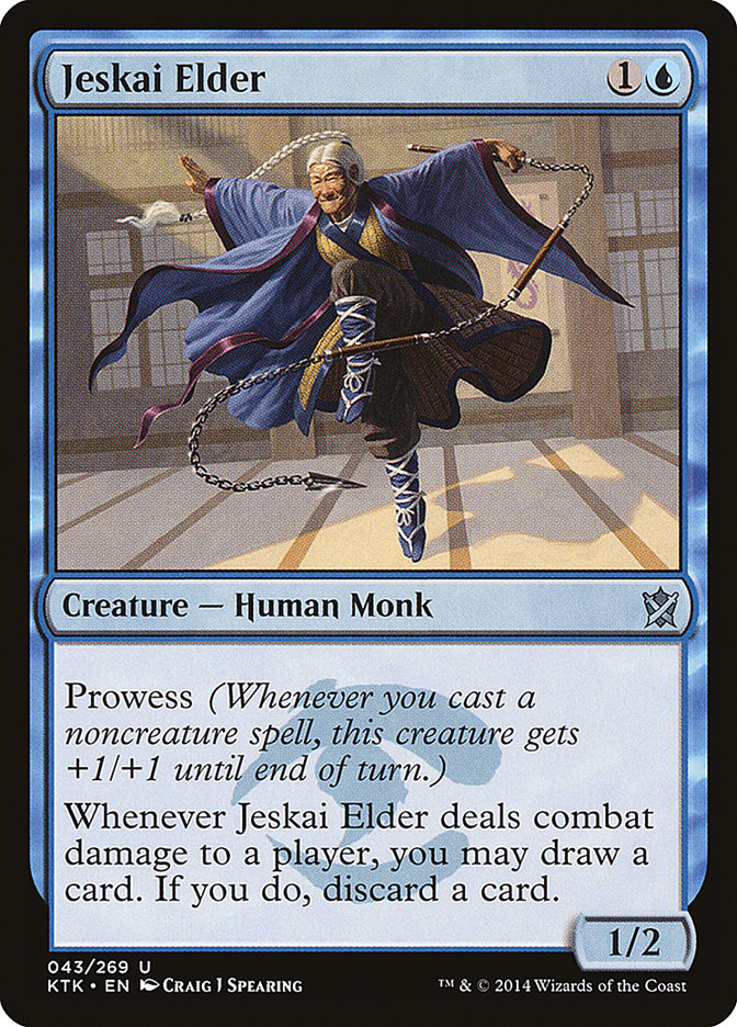 Jeskai Elder [Khans of Tarkir] Foil