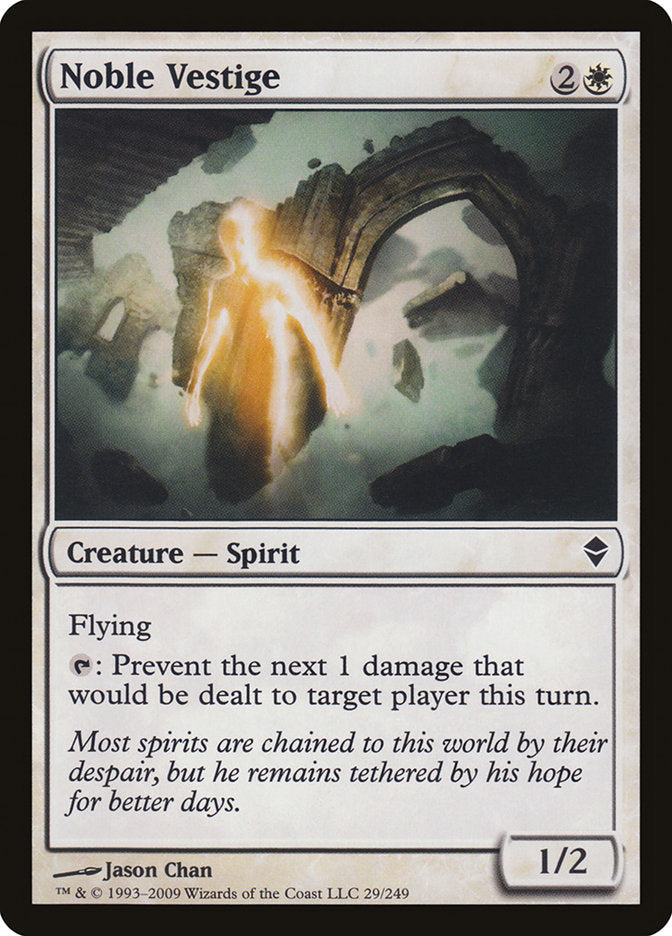 Noble Vestige [Zendikar] Foil