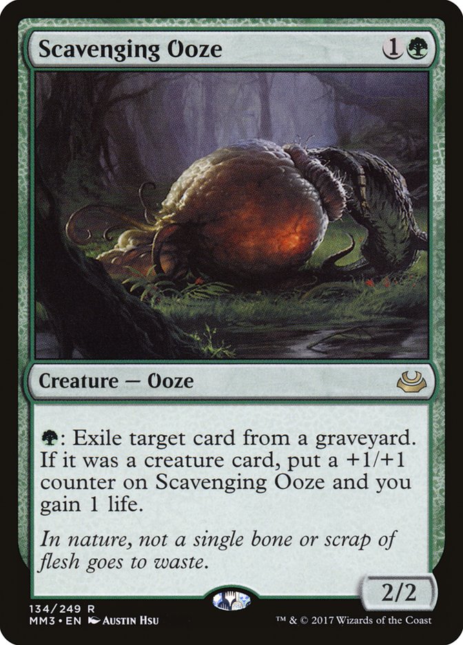 Scavenging Ooze [Modern Masters 2017] Foil