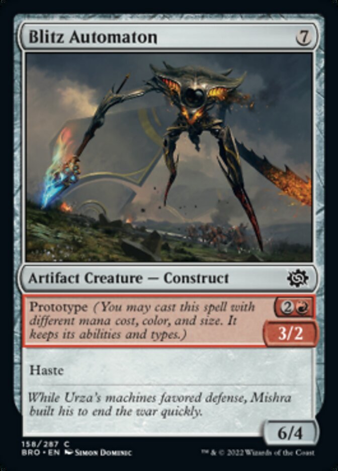 Blitz Automaton [The Brothers' War] Foil