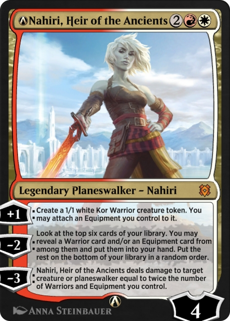 A-Nahiri, Heir of the Ancients  [Zendikar Rising]