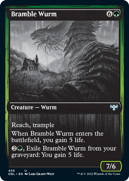 Bramble Wurm [Innistrad: Double Feature] Foil