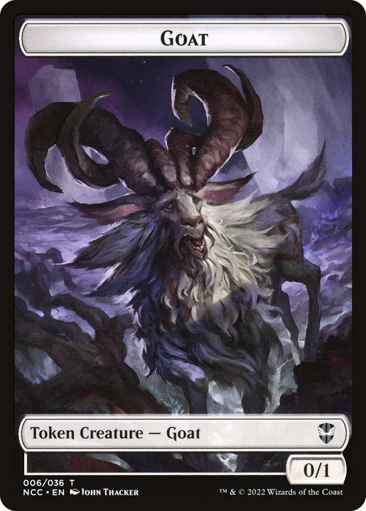 Goat  [New Capenna Commander Tokens]