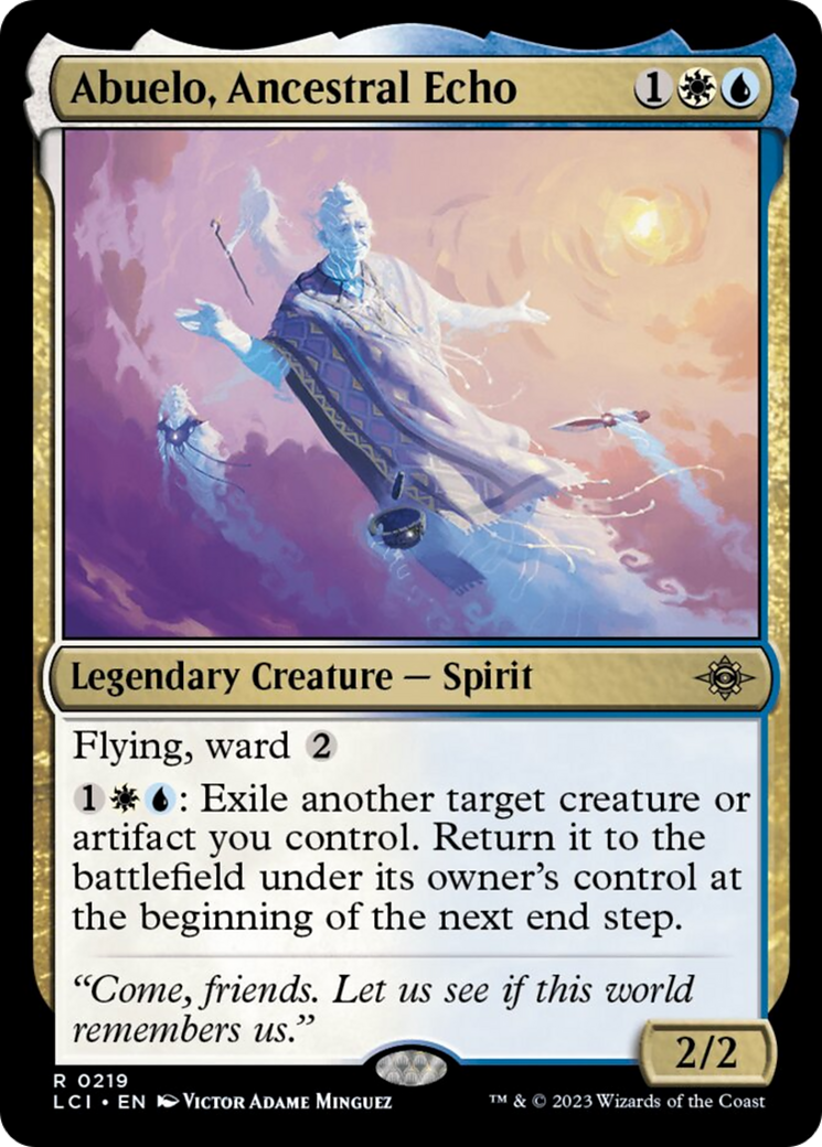 Abuelo, Ancestral Echo [The Lost Caverns of Ixalan] Foil